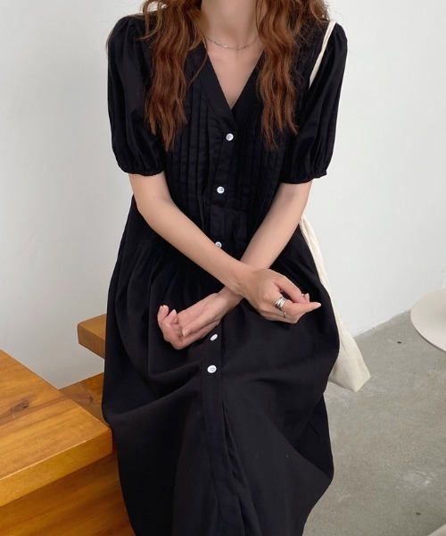 「a lot of love」 半袖ワンピース FREE ピンク レディース_画像5