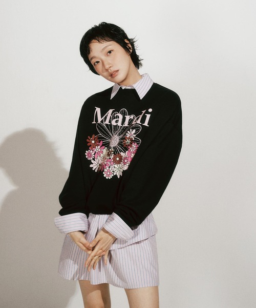Mardi Mercredi（マルディメクルディ） トレーナー スウェット