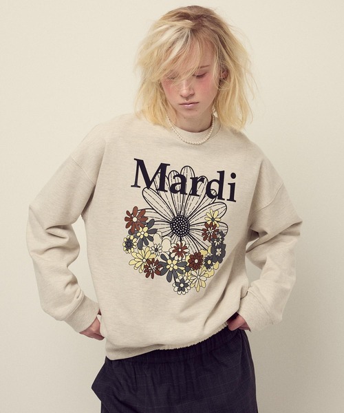 Mardi Mercredi（マルディメクルディ） トレーナー スウェット
