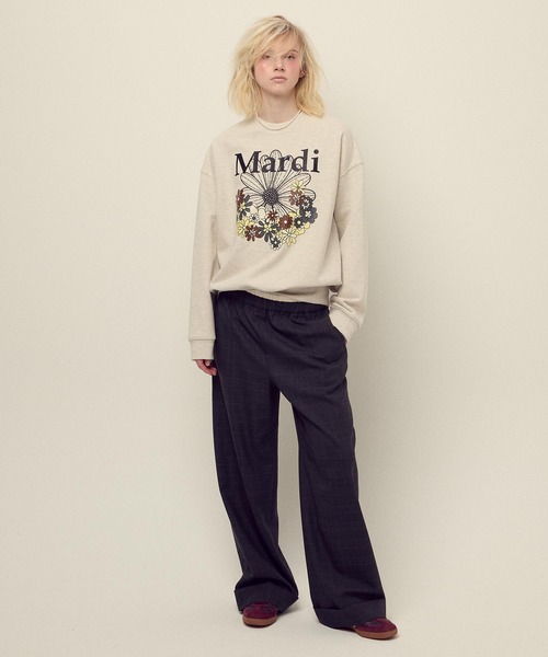 Mardi Mercredi（マルディメクルディ） トレーナー スウェット