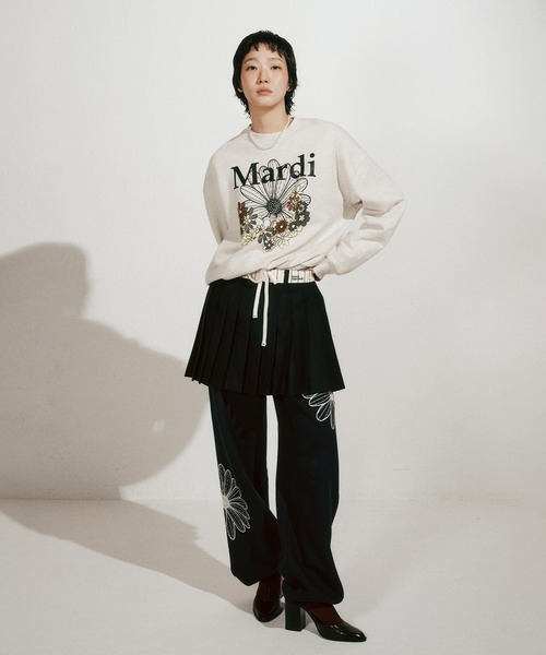 Mardi Mercredi（マルディメクルディ） トレーナー スウェット