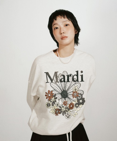 Mardi Mercredi（マルディメクルディ） トレーナー スウェット