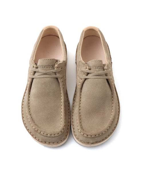 デッキシューズ BIRKENSTOCK PASADENA LEVE TAUPE / ビルケンシュトック パサデナ レーヴェ トープ メンズの画像