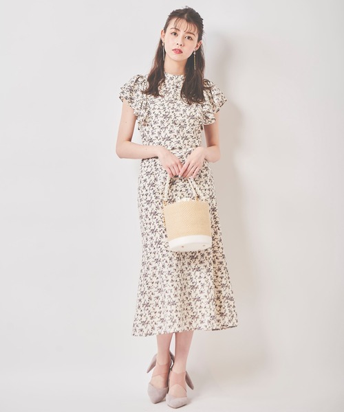 「31 Sons de mode」 ノースリーブワンピース 36 ブラック レディース_画像2