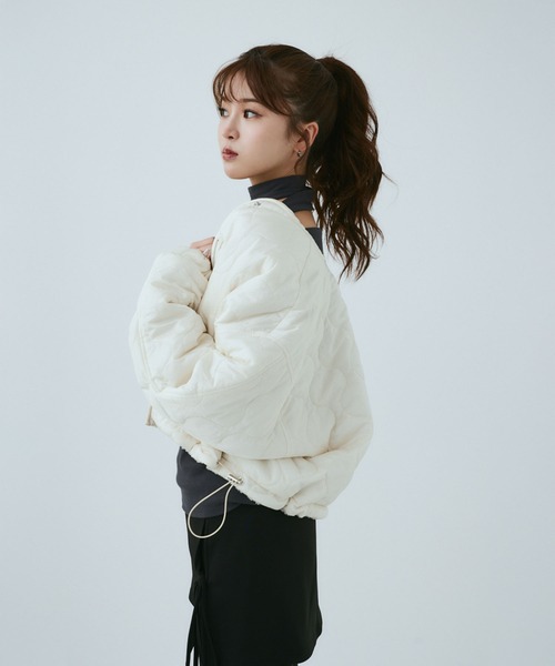 「MIEL CRISHUNANT」 ブルゾン FREE カーキ レディース_画像7