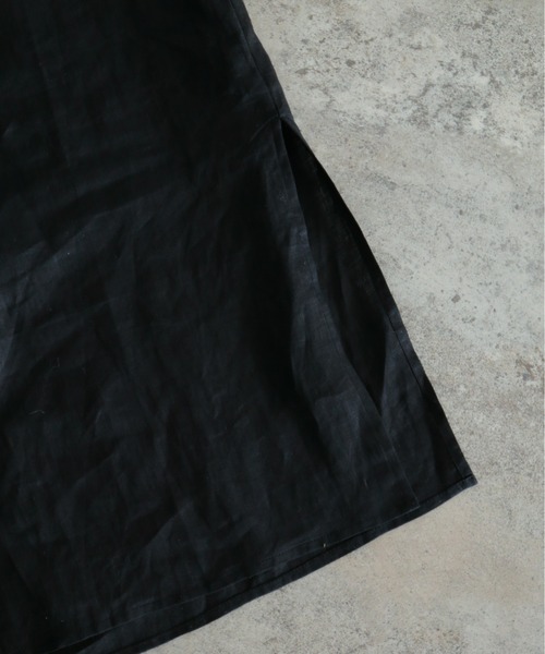 「NOMBRE IMPAIR」 半袖ワンピース FREE ブラック レディース_画像2