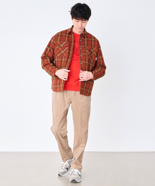 Arnold Palmer（アーノルドパーマー） シャツ ネルチェック 中わた入り