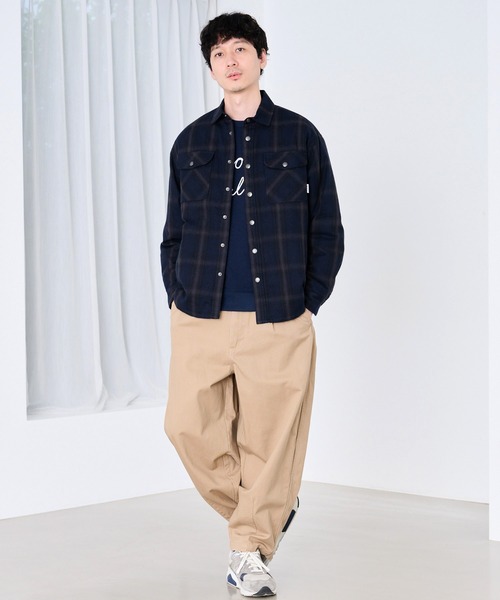 Arnold Palmer（アーノルドパーマー） シャツ ネルチェック 中わた入り