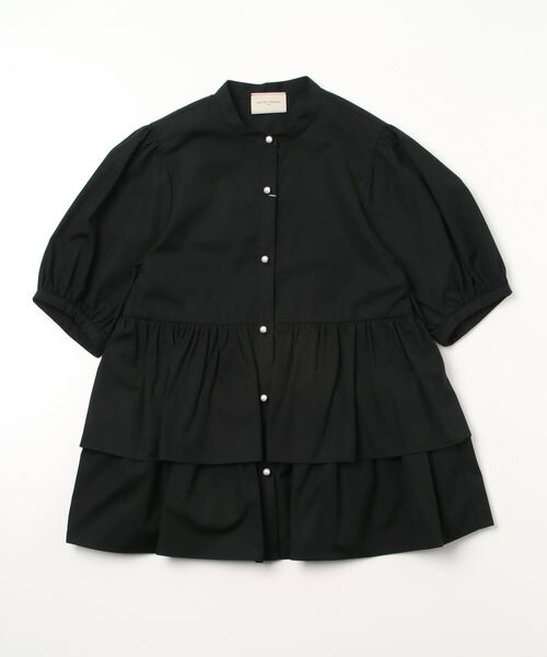 「UNITED ARROWS」 半袖ブラウス 36 ベージュ レディースの画像