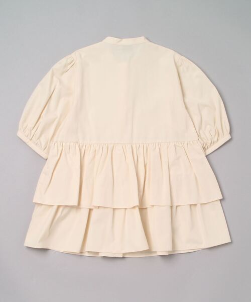 「UNITED ARROWS」 半袖ブラウス 36 ベージュ レディースの画像