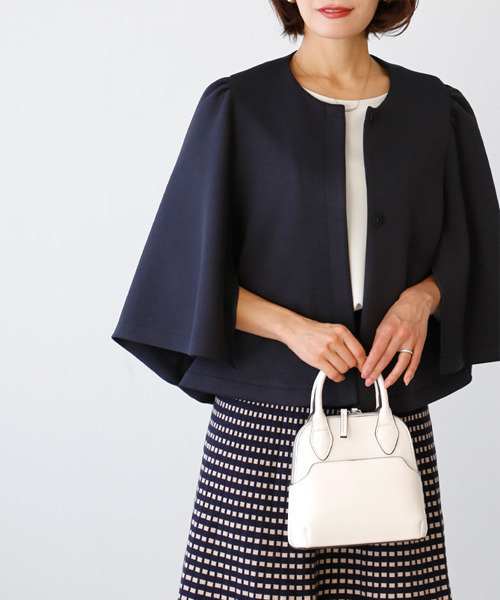 「Ehre style」 ポンチョ FREE ベージュ レディース_画像2