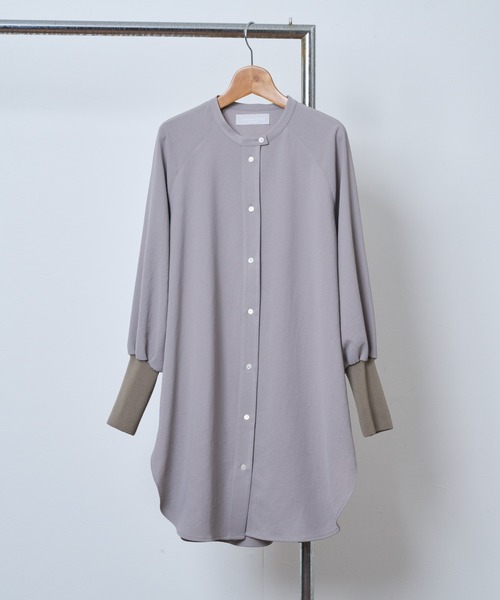 「Audrey and John Wad」 長袖ブラウス FREE ホワイト レディース_画像2