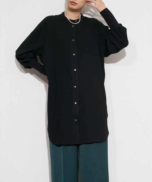 「Audrey and John Wad」 長袖ブラウス FREE ホワイト レディース_画像4