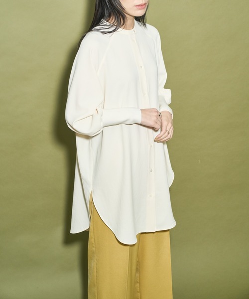 「Audrey and John Wad」 長袖ブラウス FREE ホワイト レディース_画像6