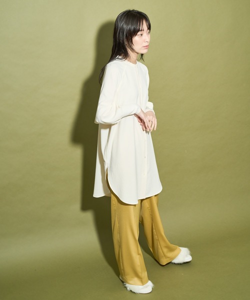 「Audrey and John Wad」 長袖ブラウス FREE ホワイト レディース_画像8