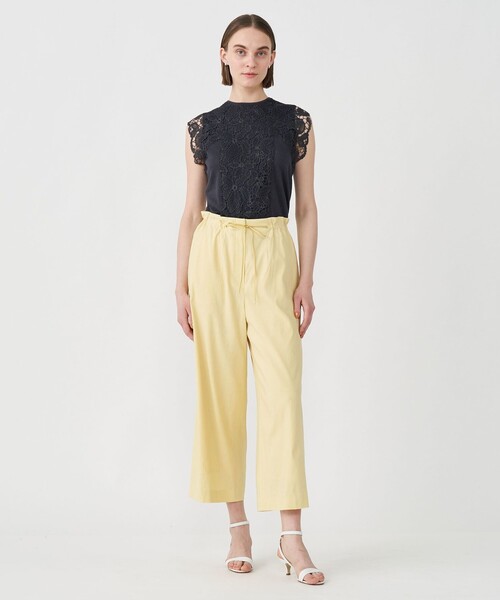 「BALLSEY」 イージーパンツ 36 チャコールグレー レディース_画像4