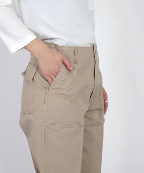 「D.M.G.」 チノパンツ S ネイビー レディース_画像7