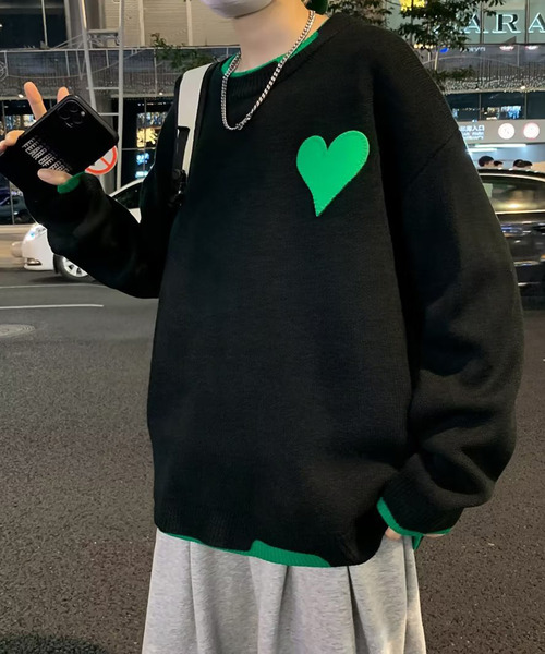 「DEVICE」 長袖ニット FREE ブラック メンズ_画像6