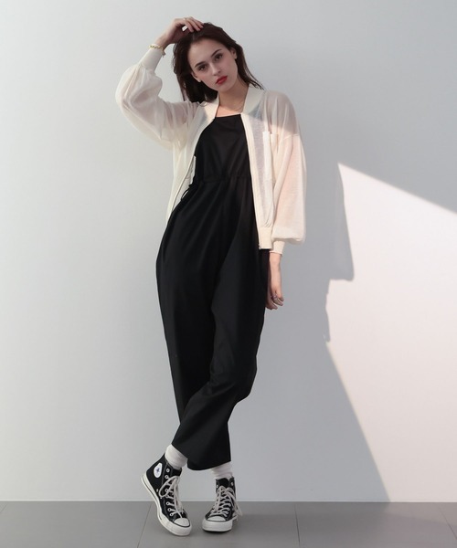 「saloon」 カーディガン FREE オフホワイト レディース_画像5