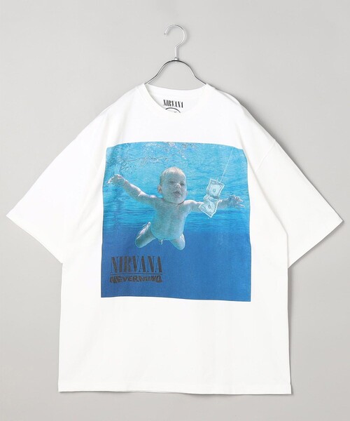 NIRVANA×FREAK’S STORE サイズL FREAK'S STORE（フリークスストア） tシャツ GOOD ROCK SPEED/グッド