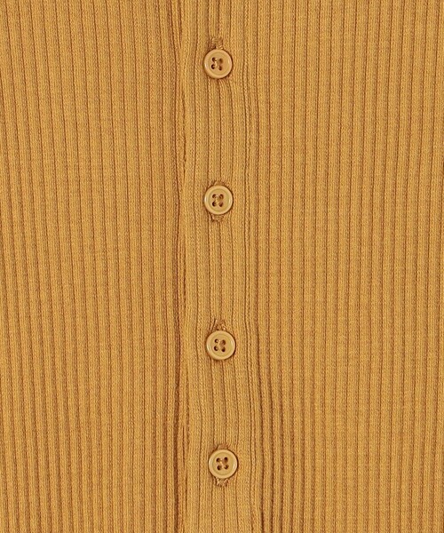 「SHIPS Days」 長袖カットソー ONE SIZE キャメル レディース_画像2