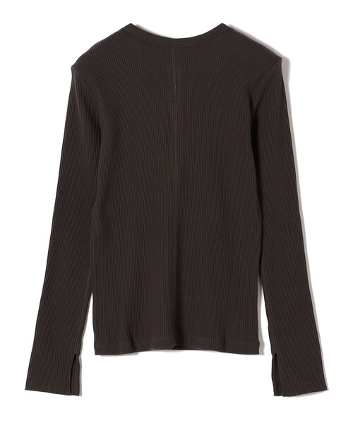 「SHIPS Days」 長袖カットソー ONE SIZE キャメル レディース_画像3