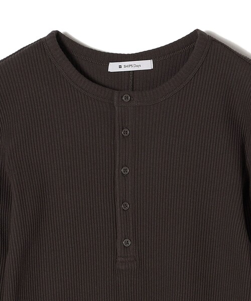 「SHIPS Days」 長袖カットソー ONE SIZE キャメル レディース_画像4