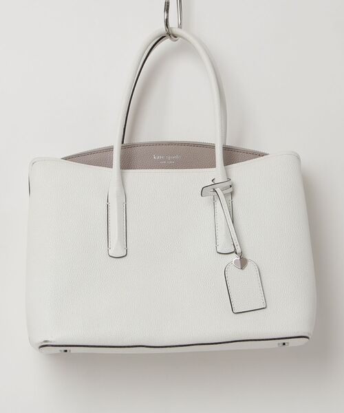 ケイトスペードホワイトレザートートバッグ kate spade NEW YORK（ケイト・スペード ニューヨーク） トートバッグ