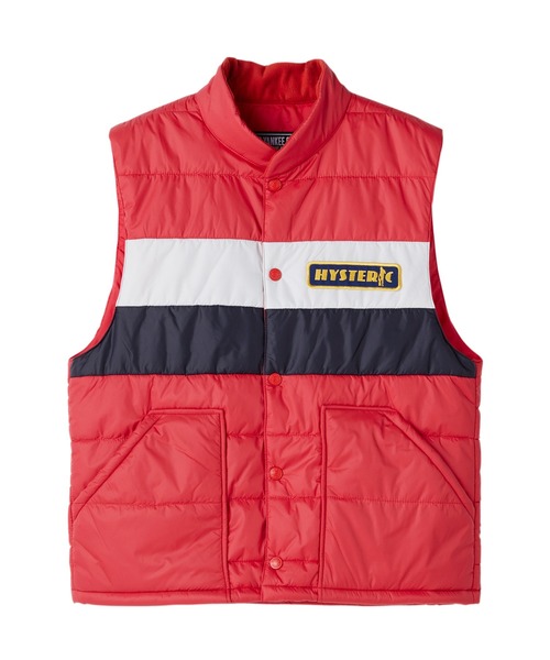 HYSTERIC GLAMOUR（ヒステリックグラマー） ベスト LARGE レッド