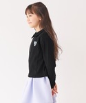 tシャツ キッズ リブジップアップトップス キ...の詳細画像2