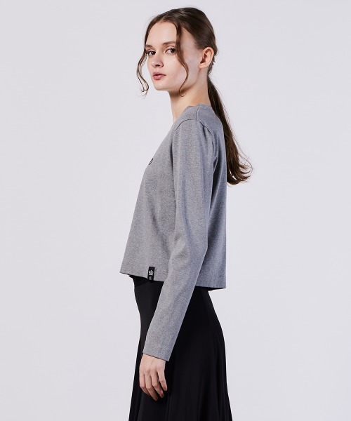 「DOUBLE STANDARD CLOTHING」 長袖カットソー FREE ブラック レディース_画像3