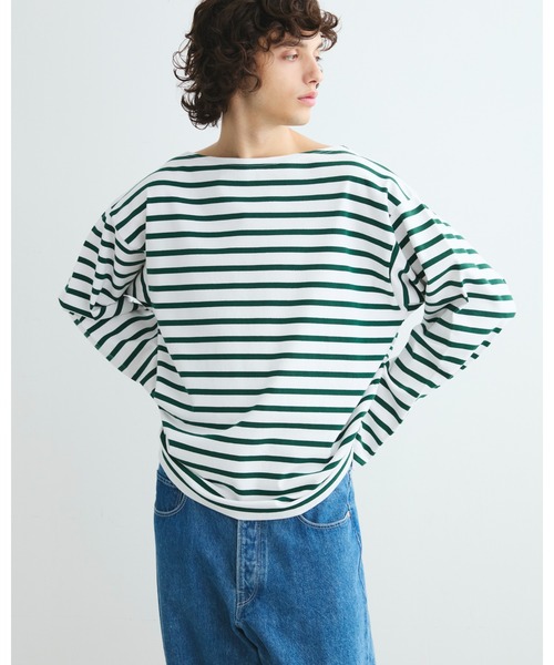 「Traditional Weatherwear」 長袖Tシャツ M ホワイト系その他3 メンズ_画像6