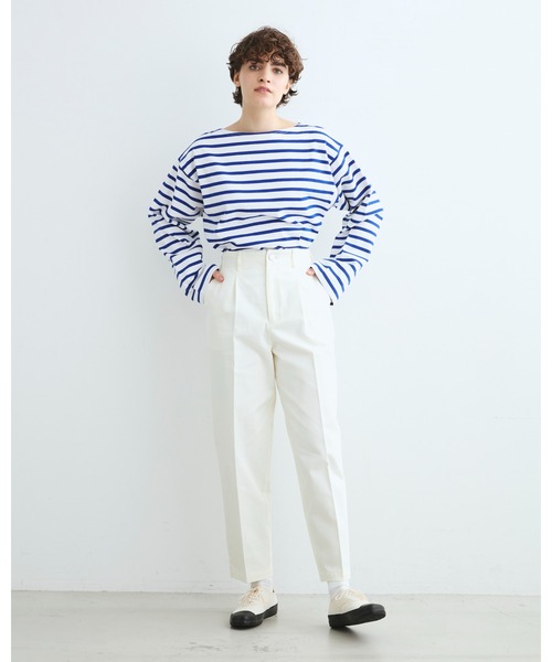 「Traditional Weatherwear」 長袖Tシャツ M ホワイト系その他3 メンズ_画像8
