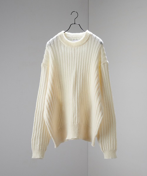 「ENDER PRODUCTS」 長袖ニット L ブルー メンズ_画像2