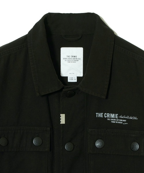 「CRIMIE」 ジャケット L カーキ メンズ_画像6
