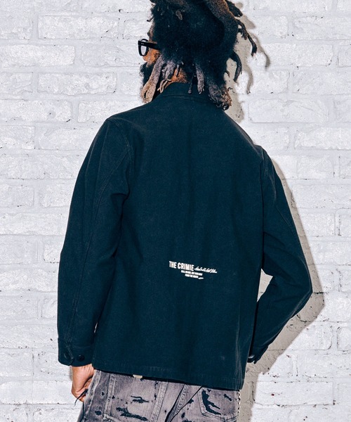 「CRIMIE」 ジャケット L カーキ メンズ_画像7