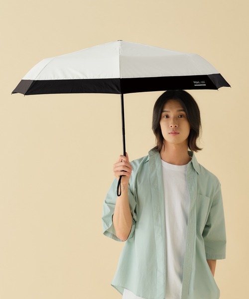 Wpc. IZA 完全遮光 日傘 折りたたみ傘 折り畳み 晴雨兼用 IZA「耐風