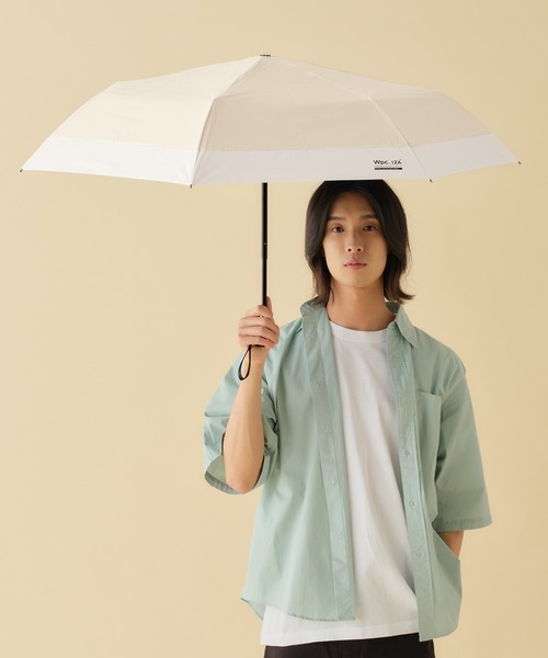Wpc. IZA 完全遮光 日傘 折りたたみ傘 折り畳み 晴雨兼用 IZA「耐風