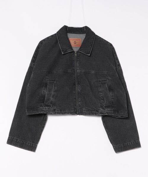 「CIMARRON」 デニムジャケット「VISコラボ」 FREE ブラック系その他 レディース_画像2