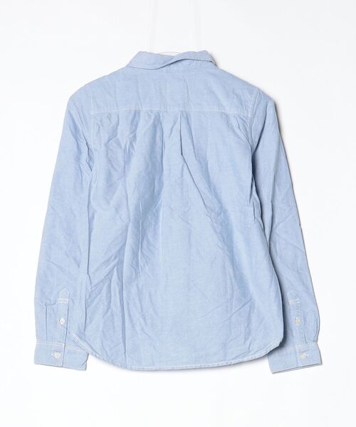 「Arnold Palmer」 長袖シャツ 2 ブルー レディース_画像2