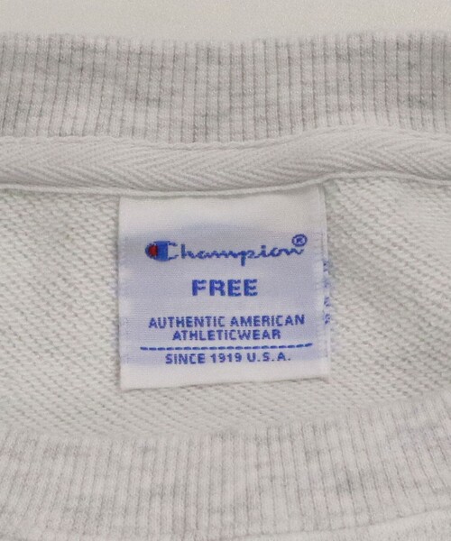 tシャツ 「別注」「Champion」6分袖 プリント スウェット プルオーバー レディースの画像