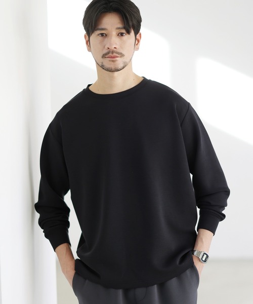 45RPM メンズ長袖カットソー　4サイズ SPU（スプ） tシャツ 「抗ピリング・防シワ・ウォッシャブル