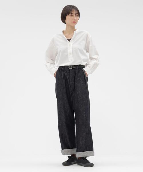 MHL.（エムエイチエル） ジーンズ デニム デニムパンツ CANTON BLACK 