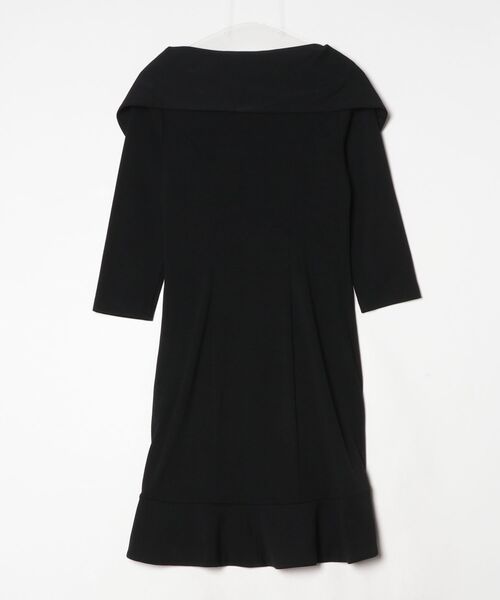 「Sov.」 フリル長袖ワンピース - ブラック レディース_画像2
