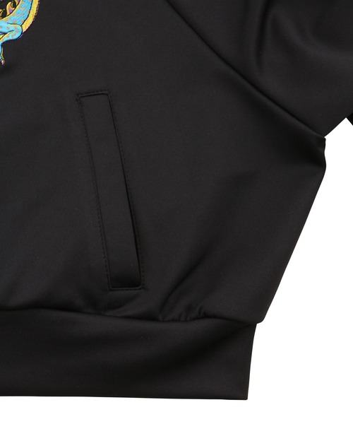 「PUNYUS」 ジャージブルゾン 4 ワインレッド レディース_画像5