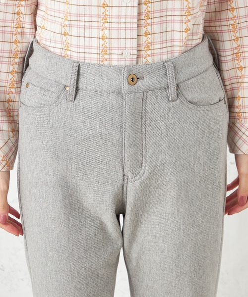 「DECOY SINCE 1981」 チノパンツ 67 グレー レディース_画像4