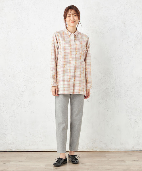 「DECOY SINCE 1981」 チノパンツ 67 グレー レディース_画像9