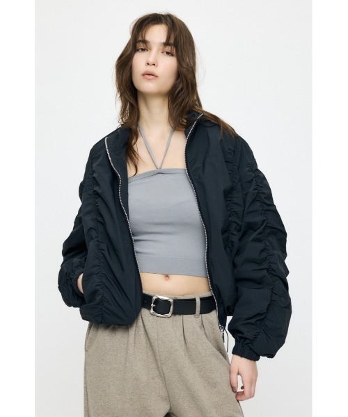 MOUSSY（マウジー） ブルゾン アウター 「26年SS新作」SHIRRING OVER
