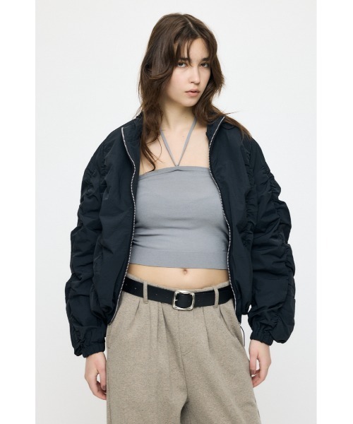 moussy - マウジー☆HANDDOWN Remakeブルゾン MOUSSY（マウジー） ブルゾン アウター 「26年SS新作」SHIRRING OVER