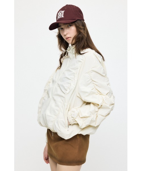 MOUSSY（マウジー） ブルゾン アウター 「26年SS新作」SHIRRING OVER